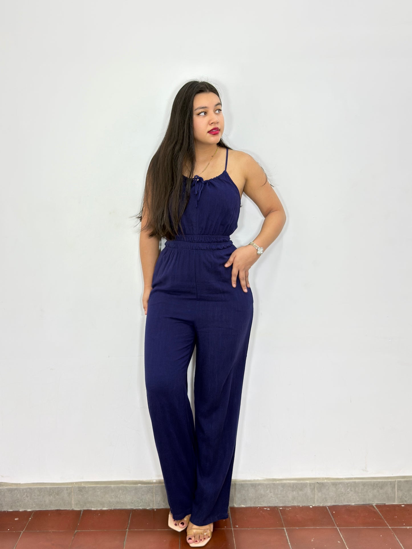 Enterizo Diana azul