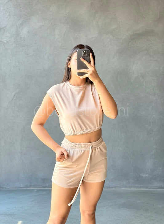 Conjunto Emely beige