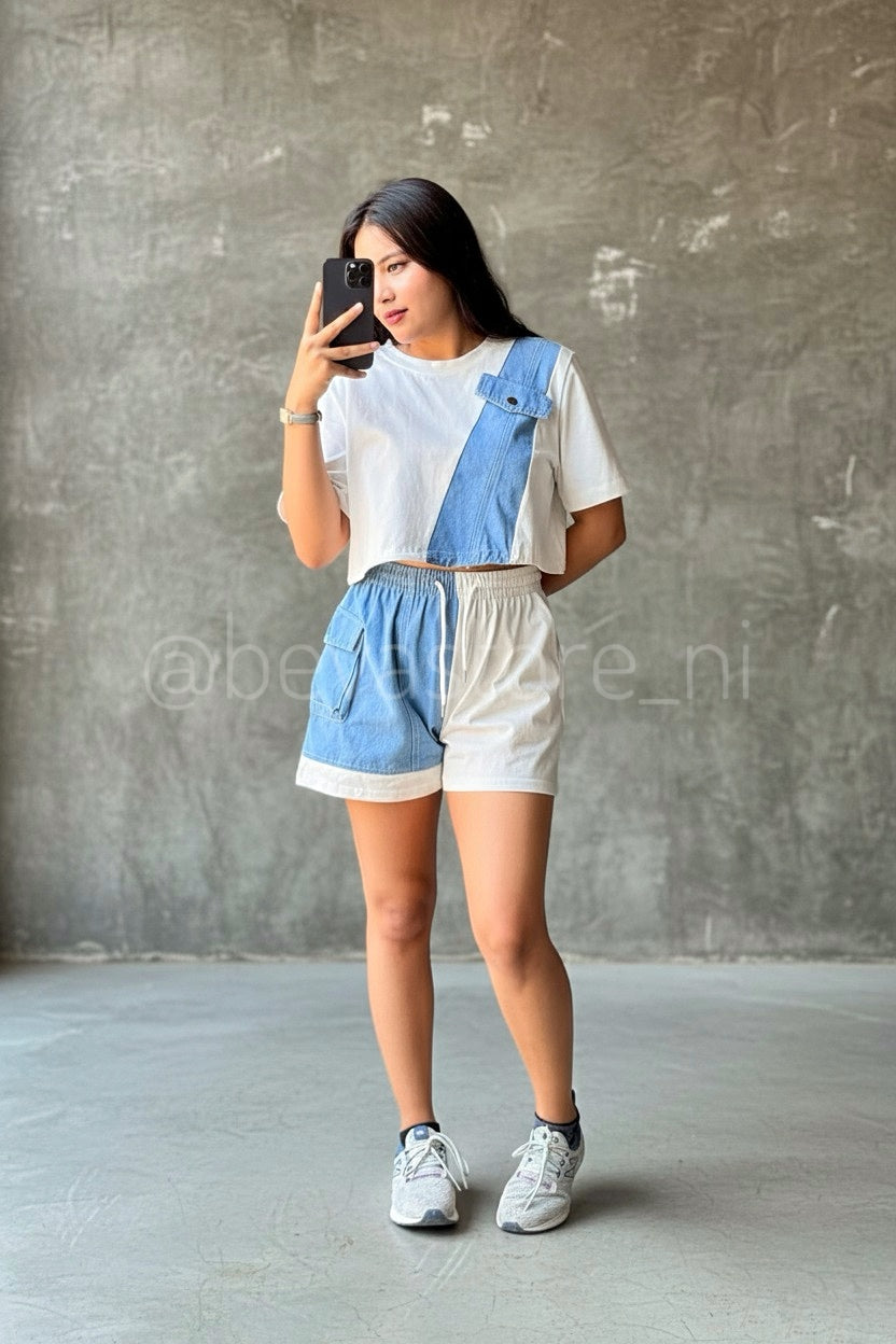 Conjunto Martha azul