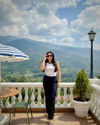 Top básico Ingrid blanco