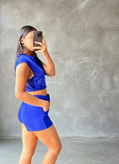 Conjunto Emely azul