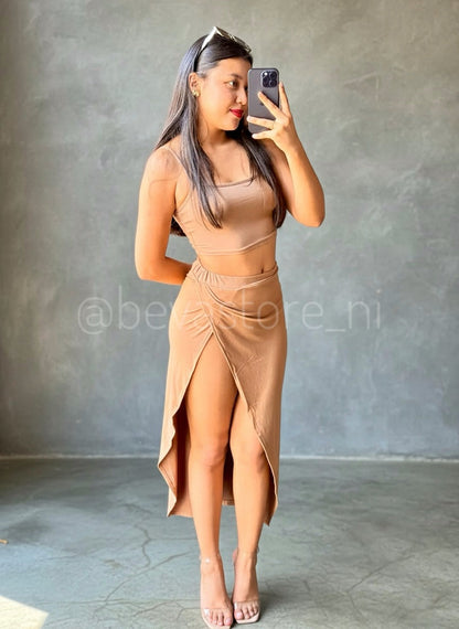 Conjunto Esther café