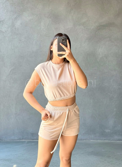 Conjunto Emely beige