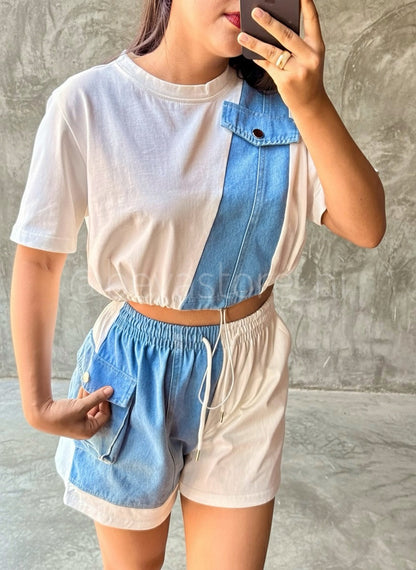 Conjunto Martha azul