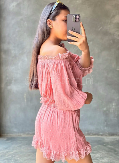 Conjunto Zayda rosa