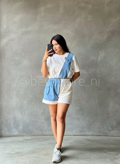 Conjunto Martha azul