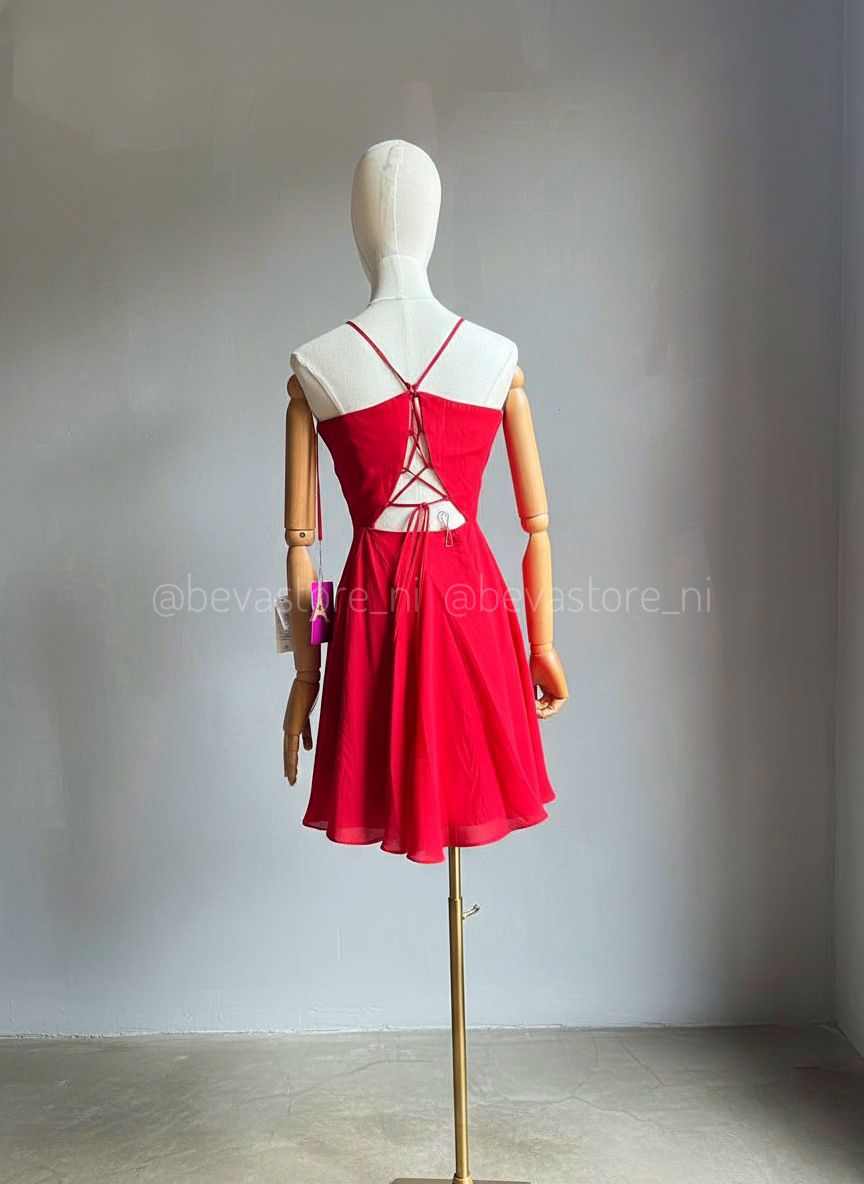 Vestido corto  Abby Paris