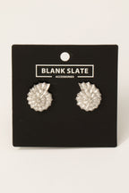 Aretes de Concha Marina