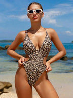 Traje de baño con estampado