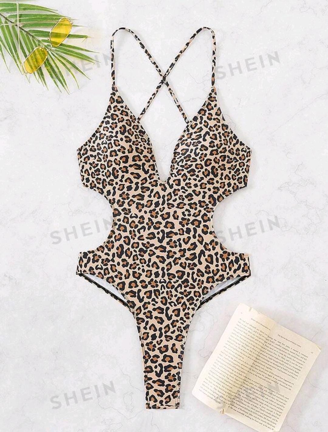 Traje de baño con estampado