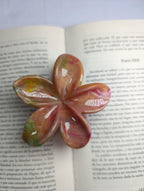 Pinzas de cabello de flor