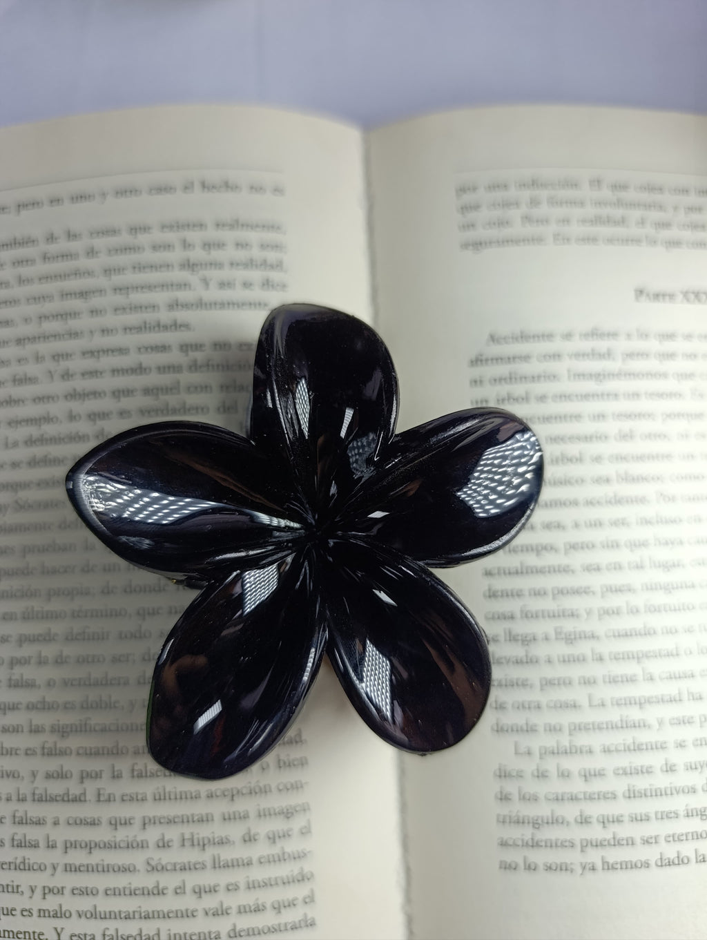 Pinzas para cabello de flor