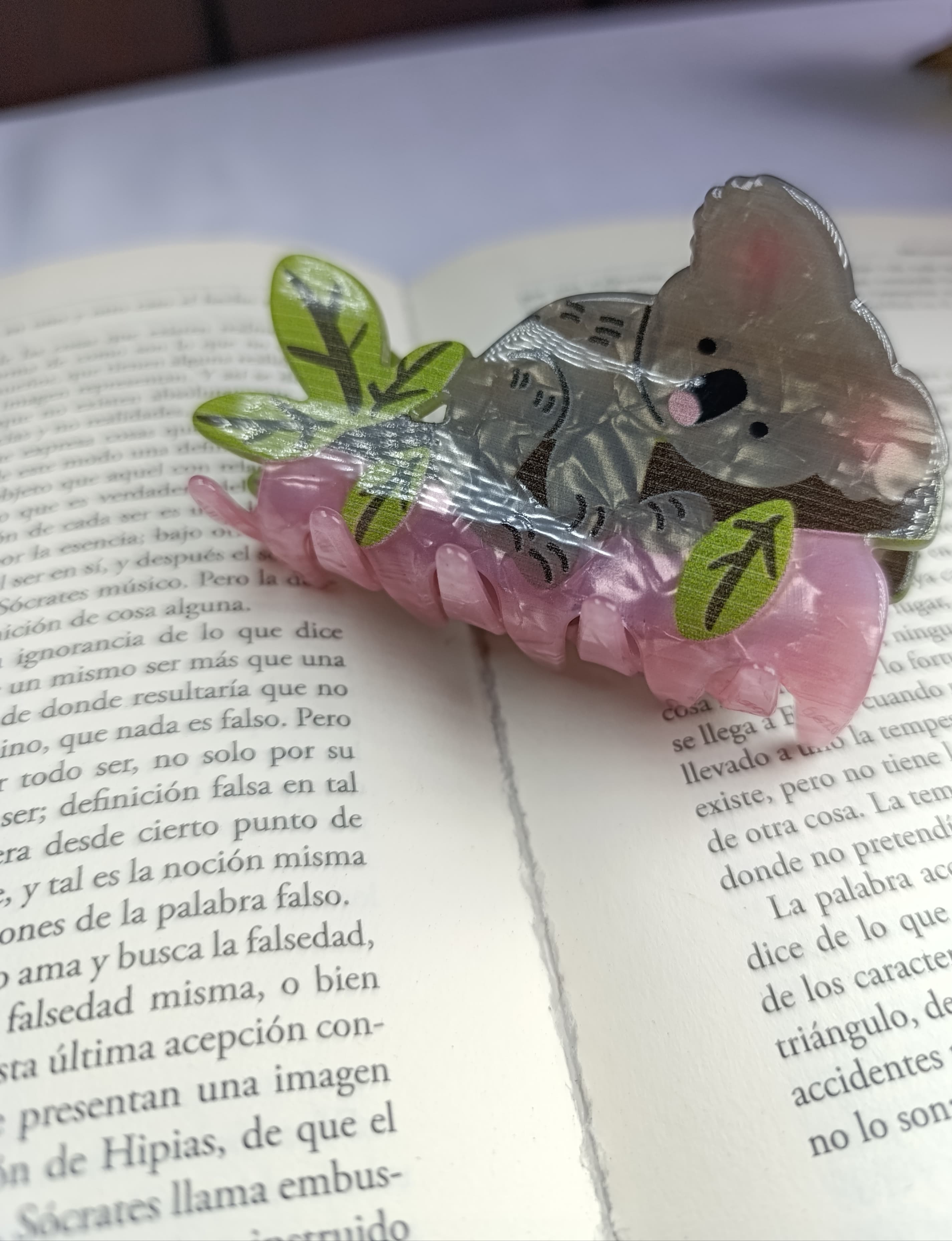 Pinza de cabello de Koala
