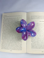 Pinzas de cabello de flor