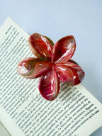 Pinzas de cabello de flor