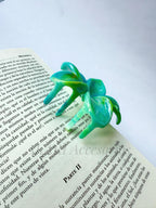 Pinzas de cabello de flor