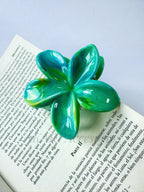 Pinzas de cabello de flor