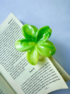 Pinzas de cabello de flor