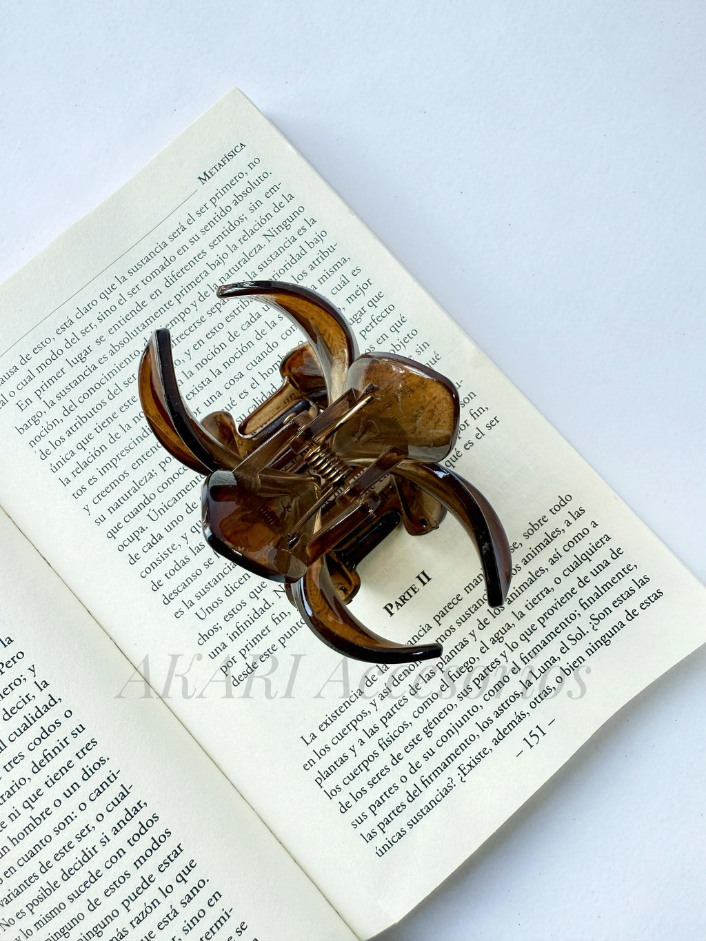 Pinzas para cabello de flor