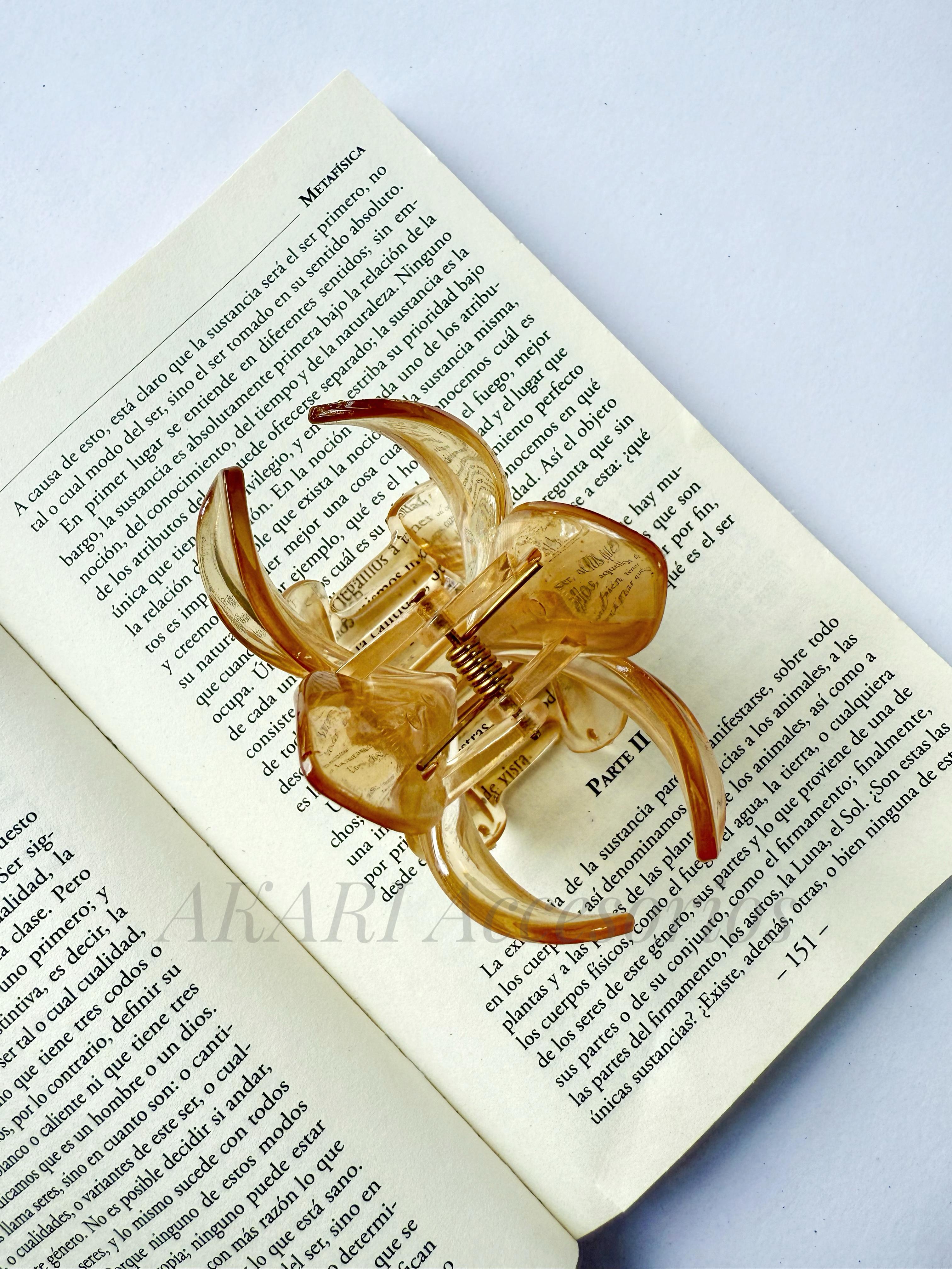 Pinzas para cabello de flor