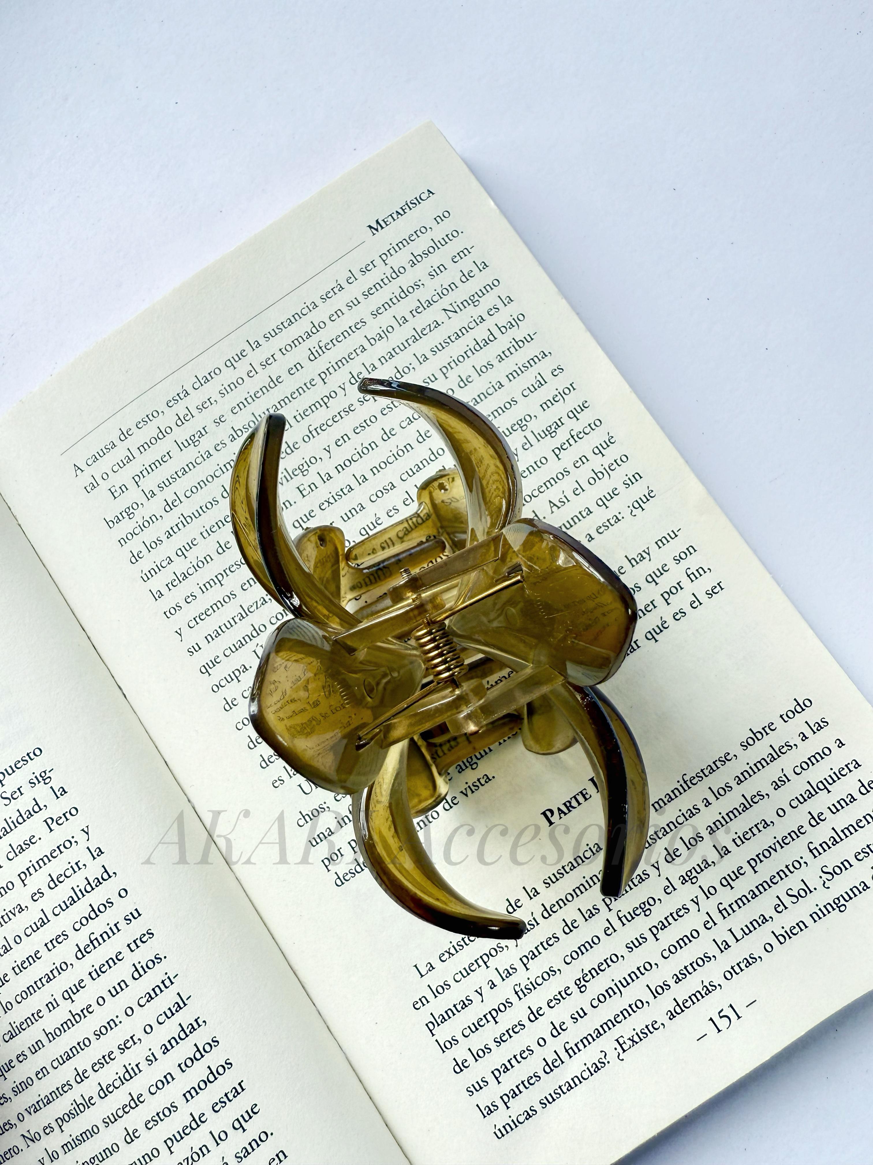 Pinzas para cabello de flor