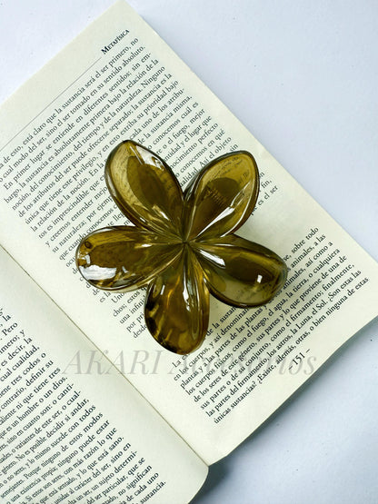 Pinzas para cabello de flor