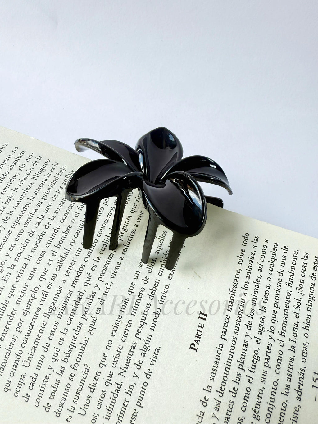 Pinzas para cabello de flor