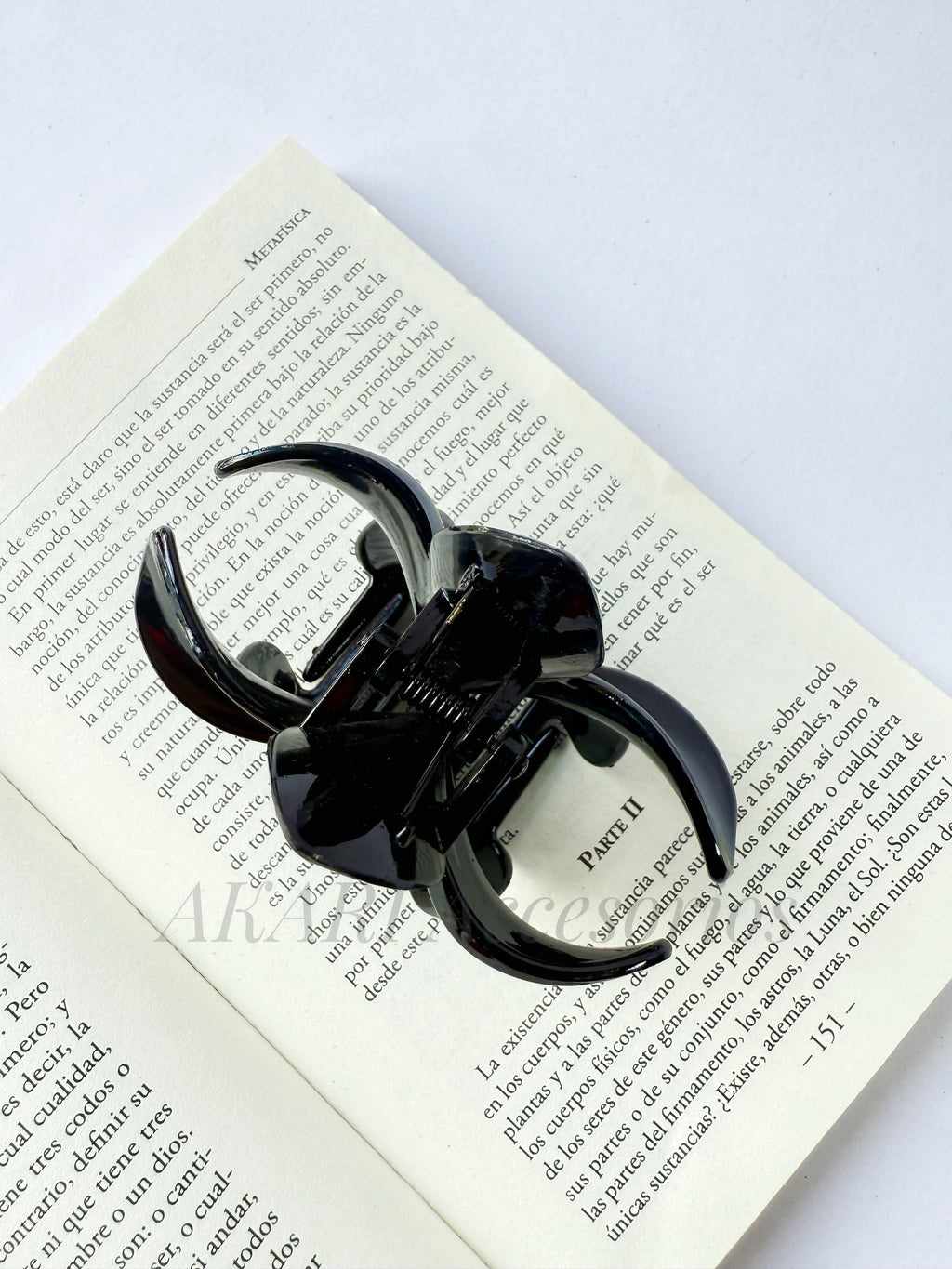 Pinzas para cabello de flor