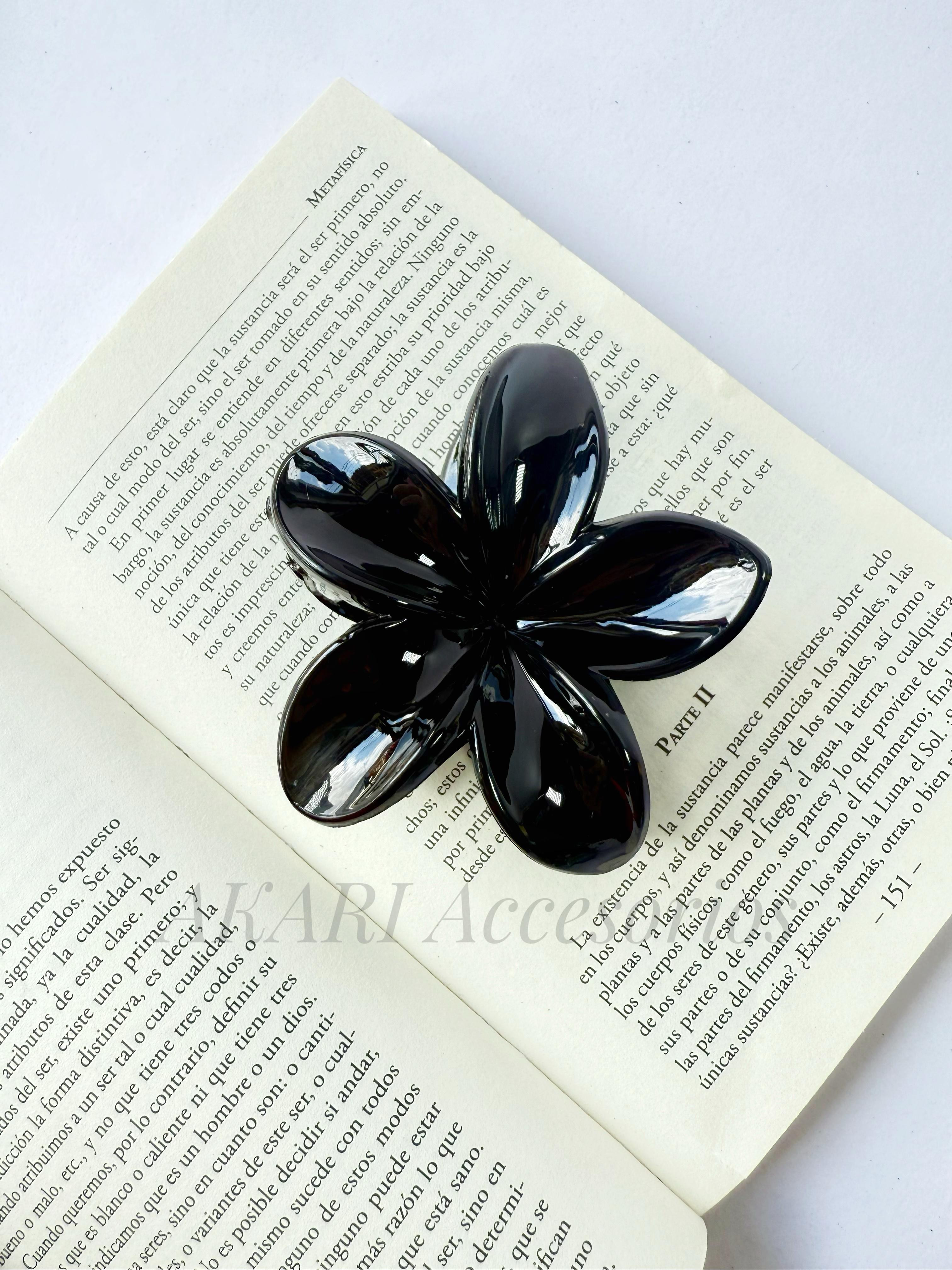 Pinzas para cabello de flor