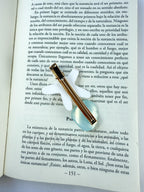 Broche de cabello azul de formas