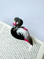 Pinza de cabello de flamenco