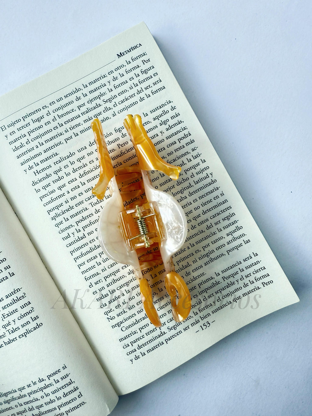 Pinzas de cabello de caballito de mar