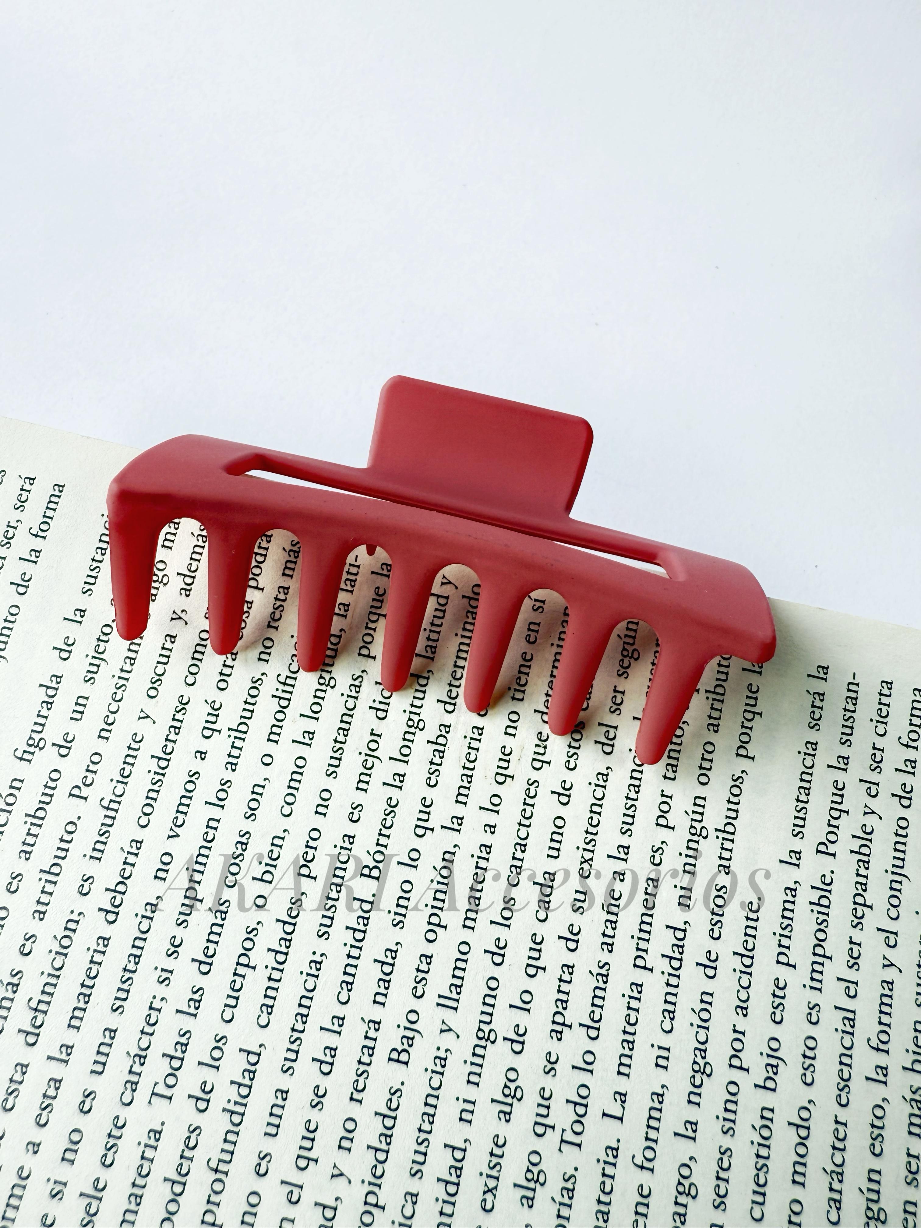 Pinzas de cabello color matte