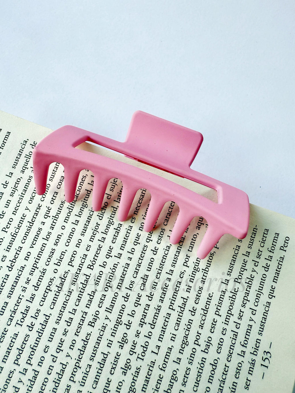 Pinzas de cabello color matte