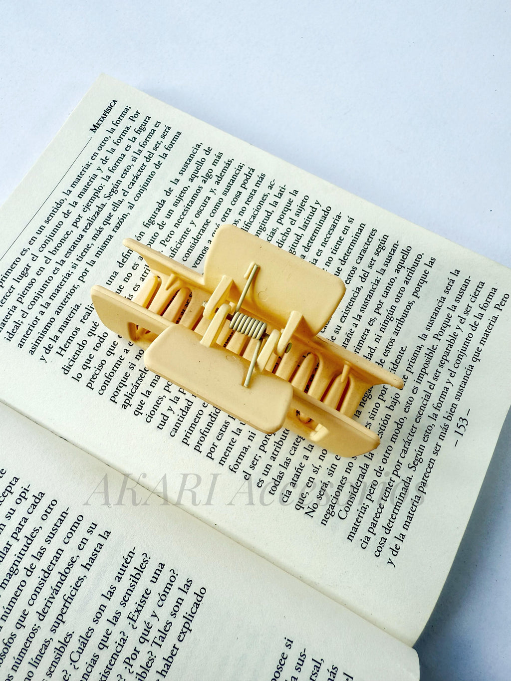 Pinzas de cabello color matte