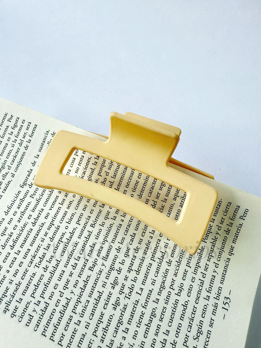 Pinzas de cabello color matte