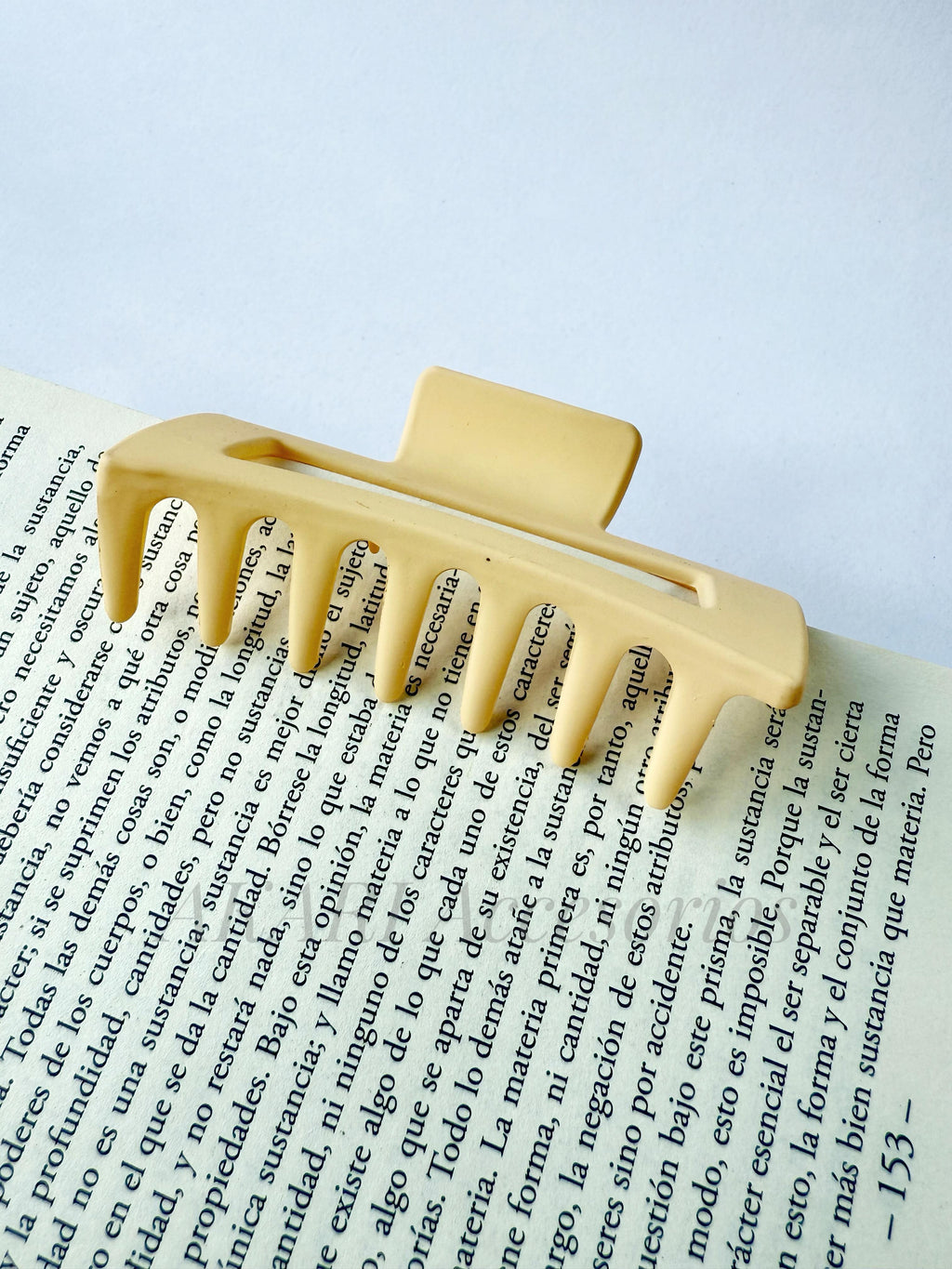 Pinzas de cabello color matte