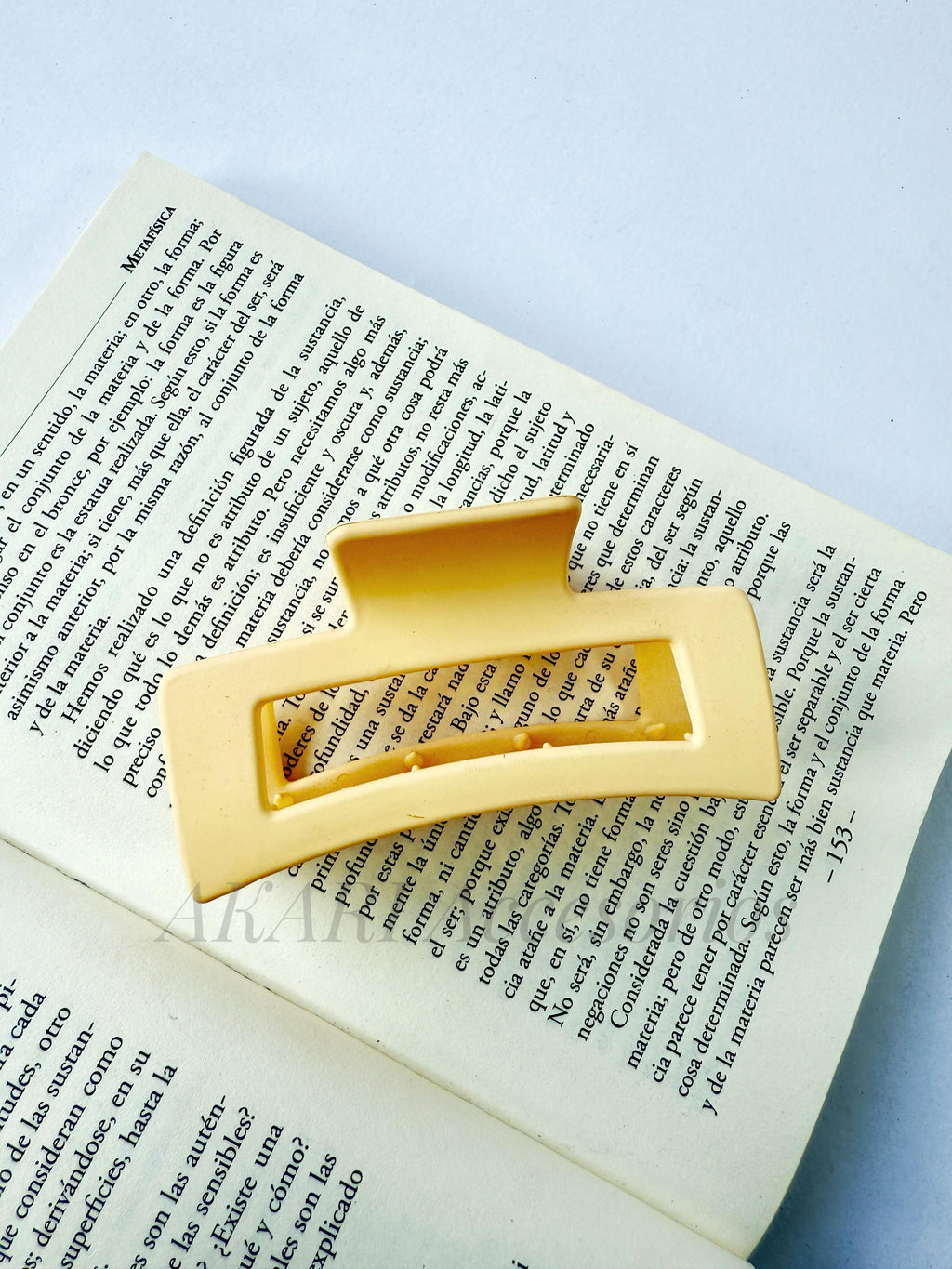 Pinzas de cabello color matte