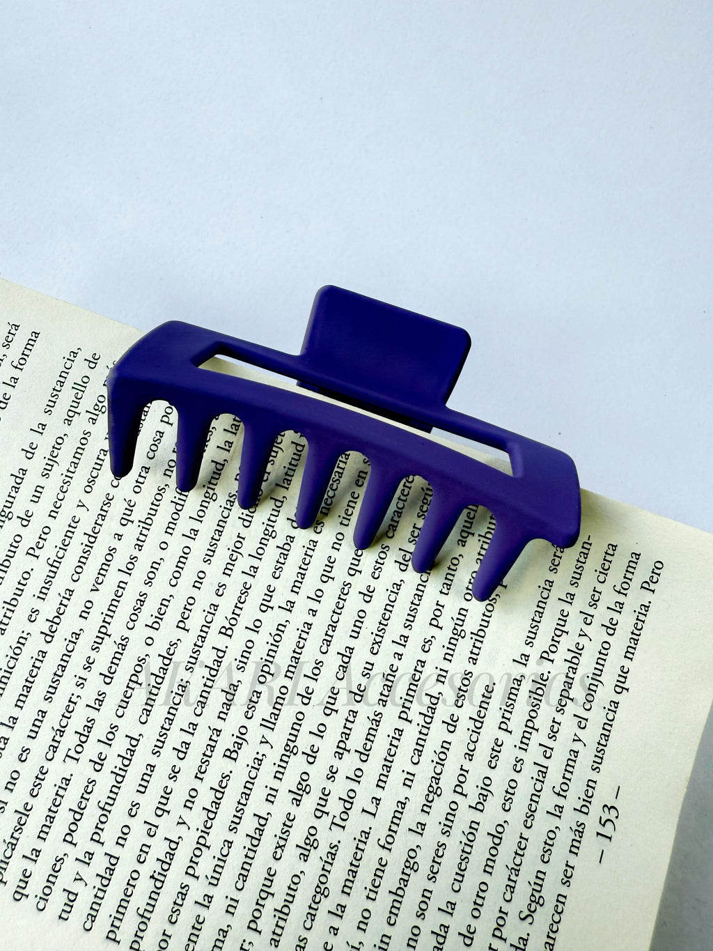 Pinzas de cabello color matte