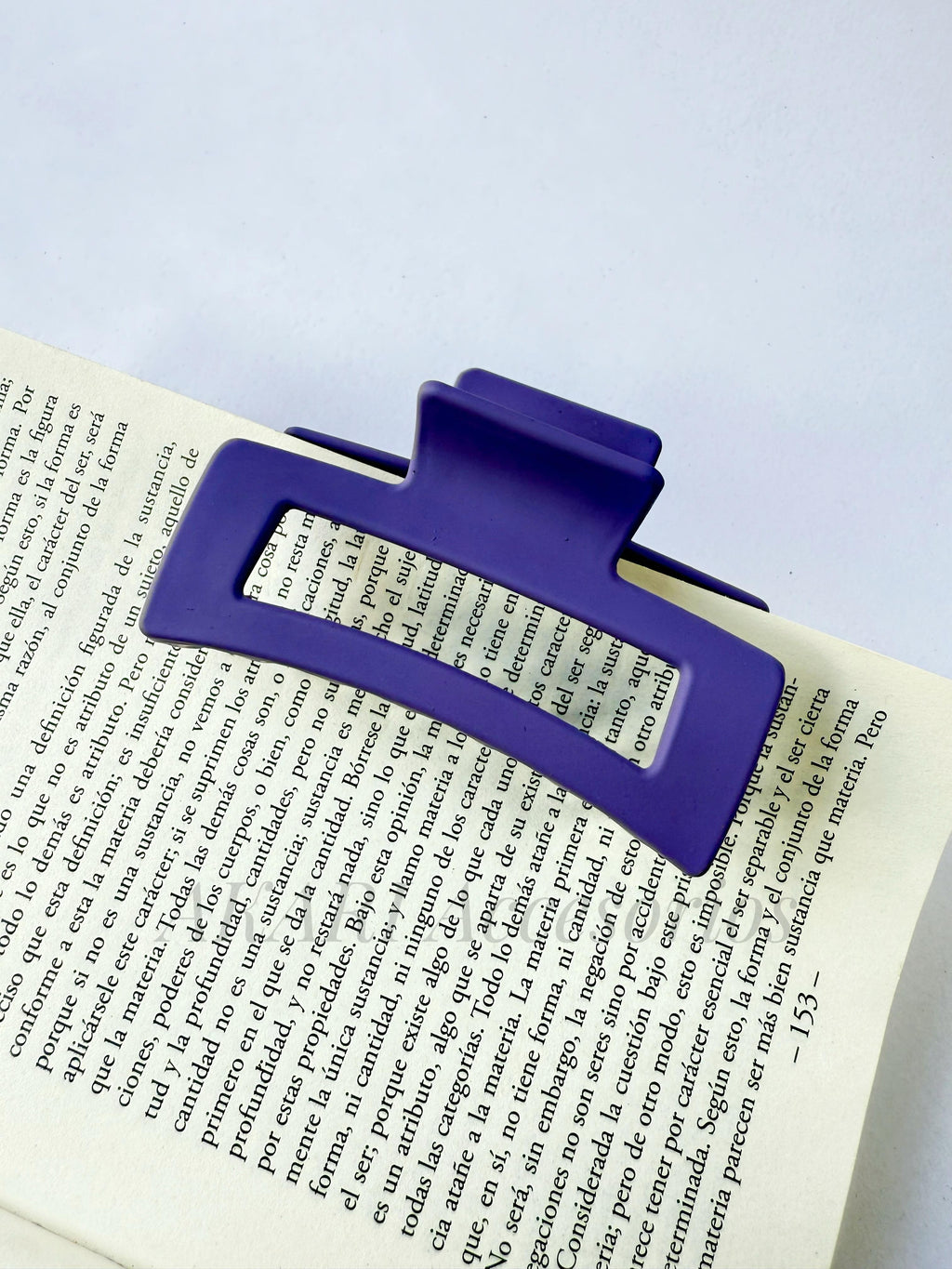 Pinzas de cabello color matte