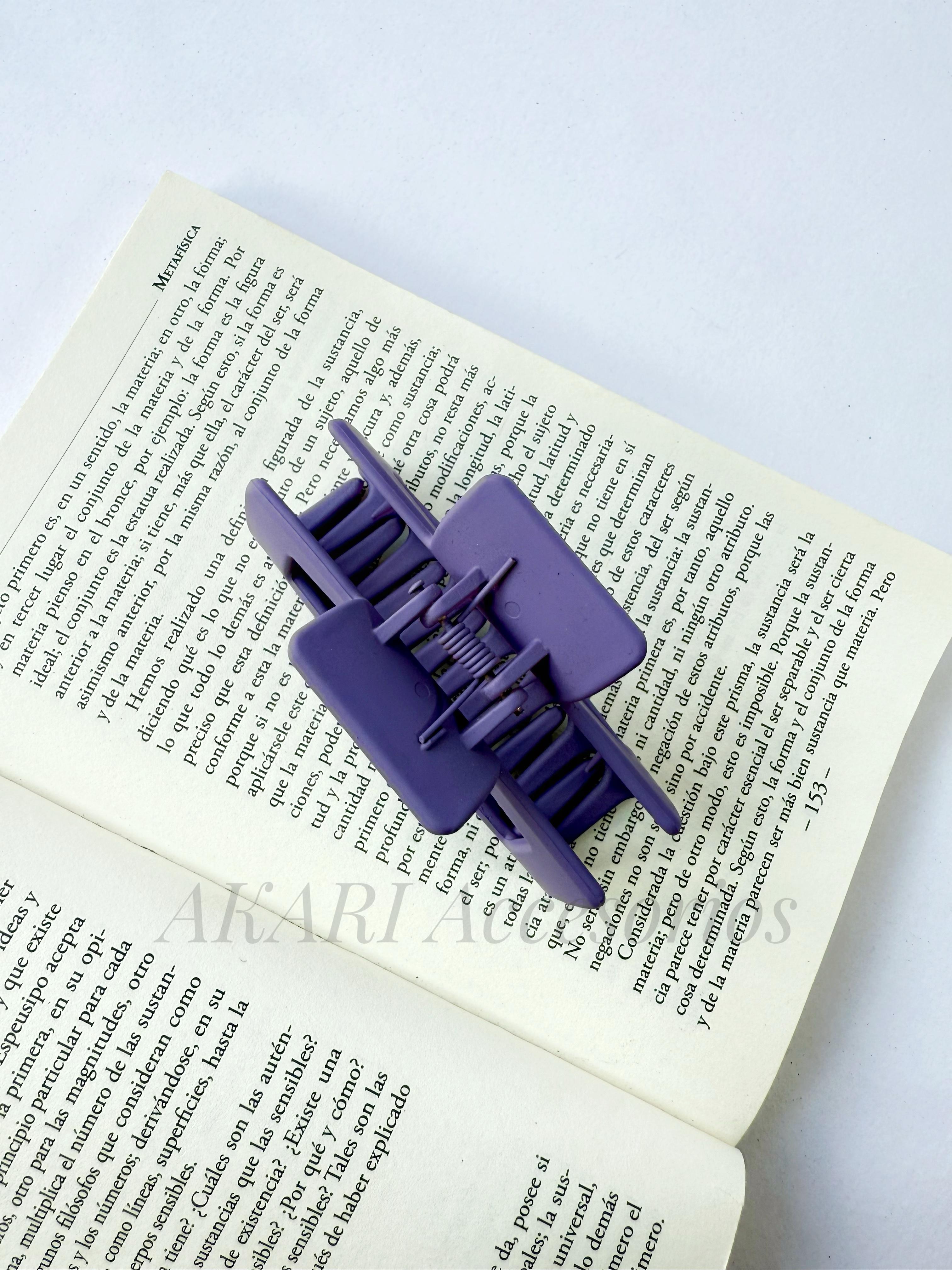 Pinzas de cabello color matte