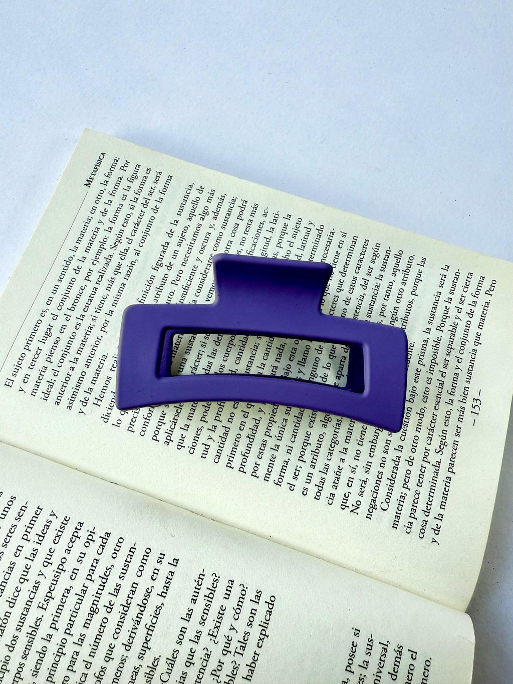 Pinzas de cabello color matte