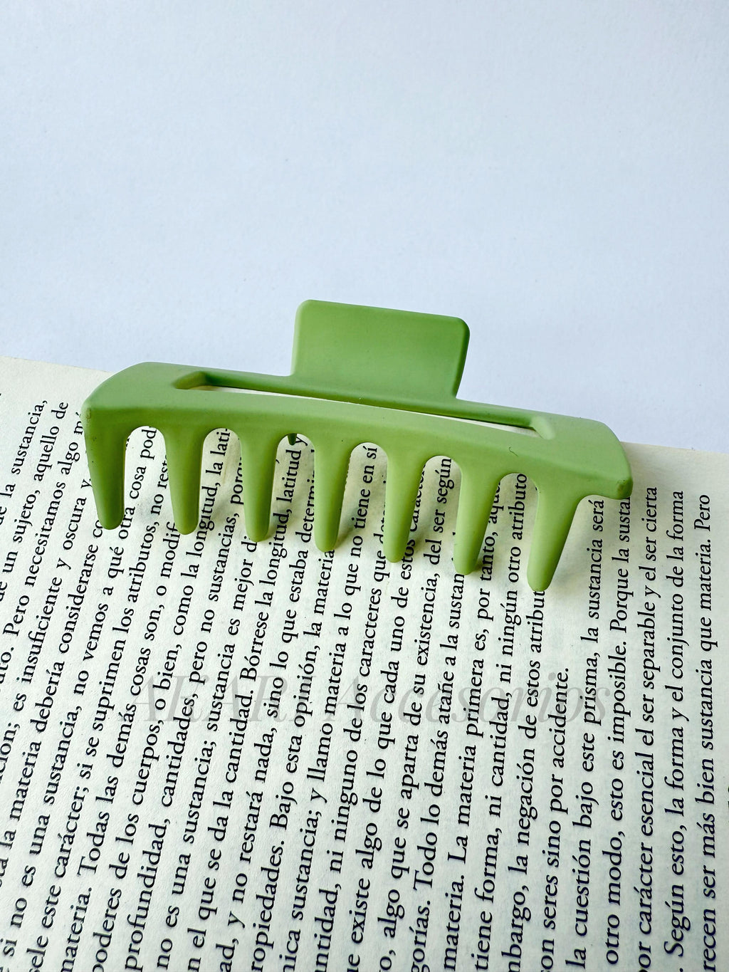 Pinzas de cabello color matte