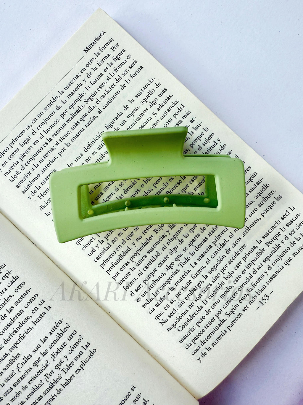 Pinzas de cabello color matte