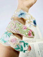 Diadema con estampado floral