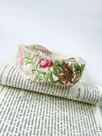 Diadema con estampado floral