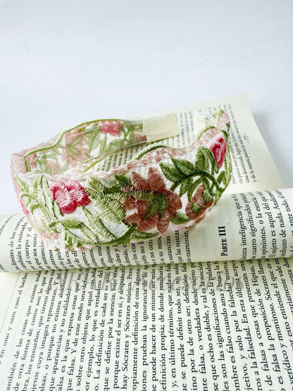 Diadema con estampado floral