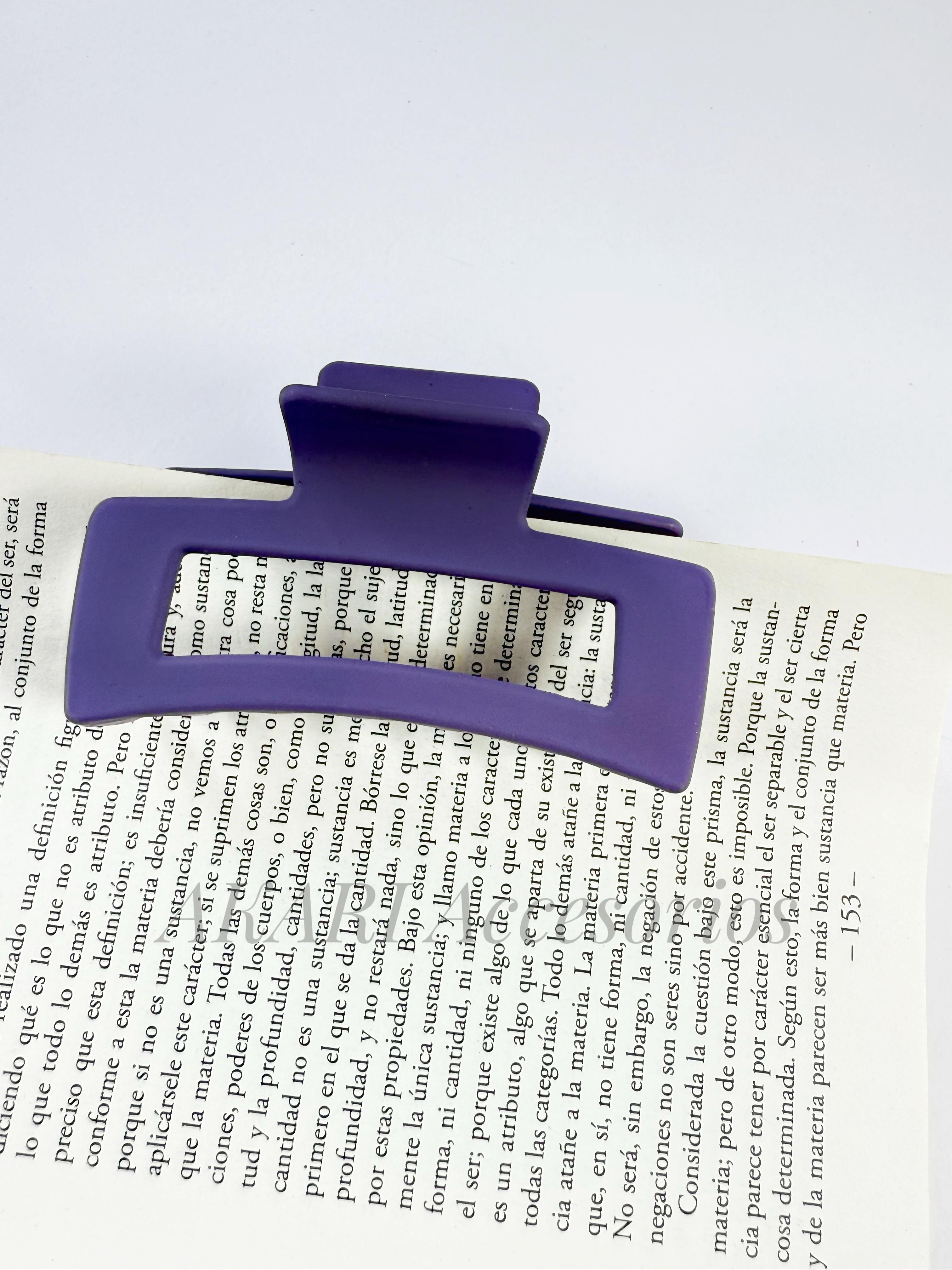 Pinzas de cabello color matte