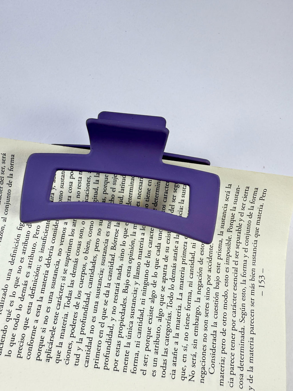 Pinzas de cabello color matte