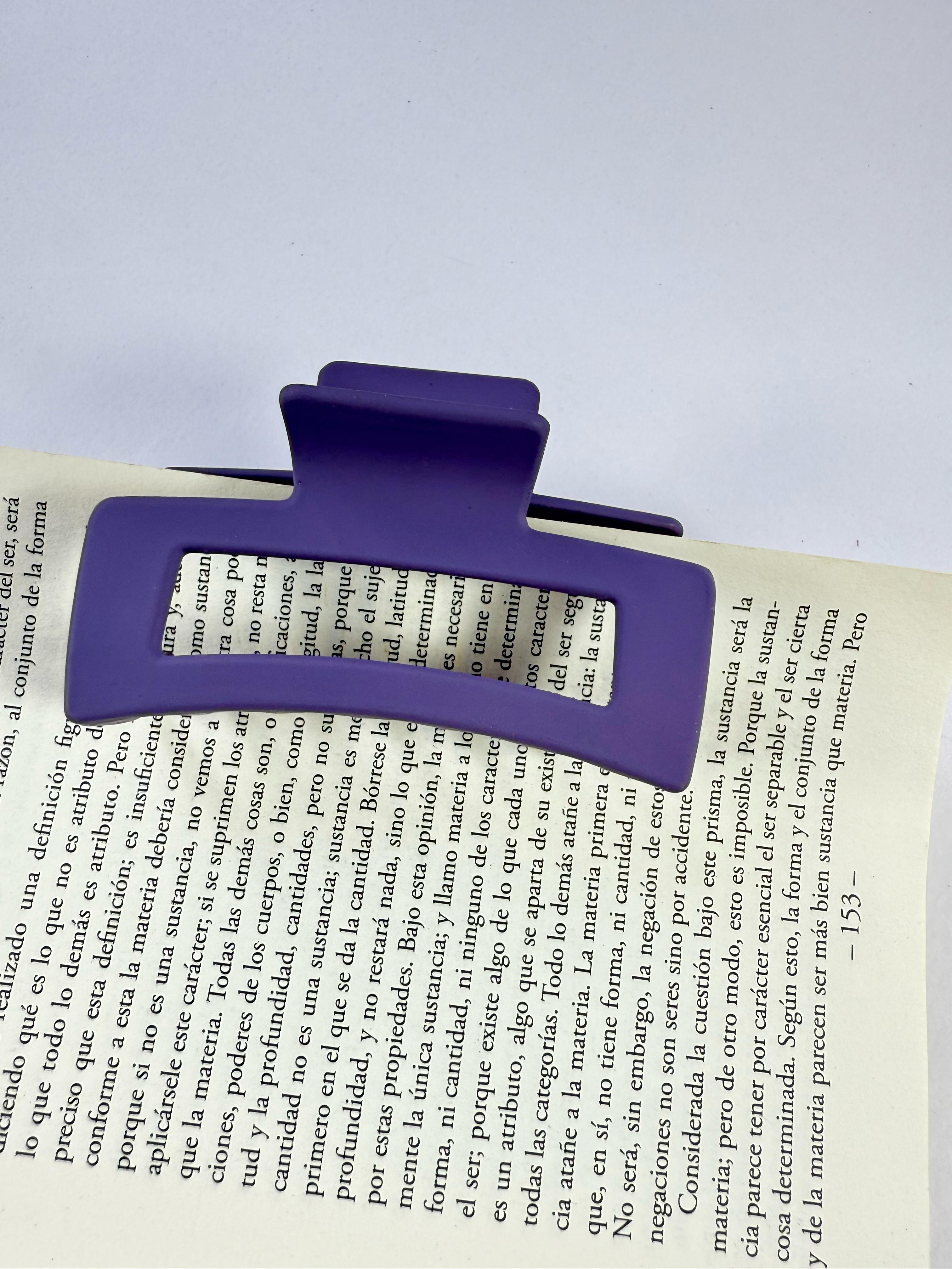 Pinzas de cabello color matte